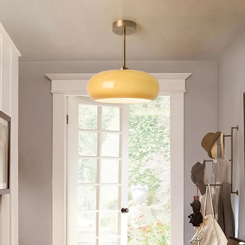 Charlotte Glass Flush-Mount Ceiling Light