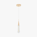 Gold Teardrop Pendant Light