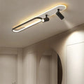 Aim Modern Ceiling Light Spotlight, Black/Gold