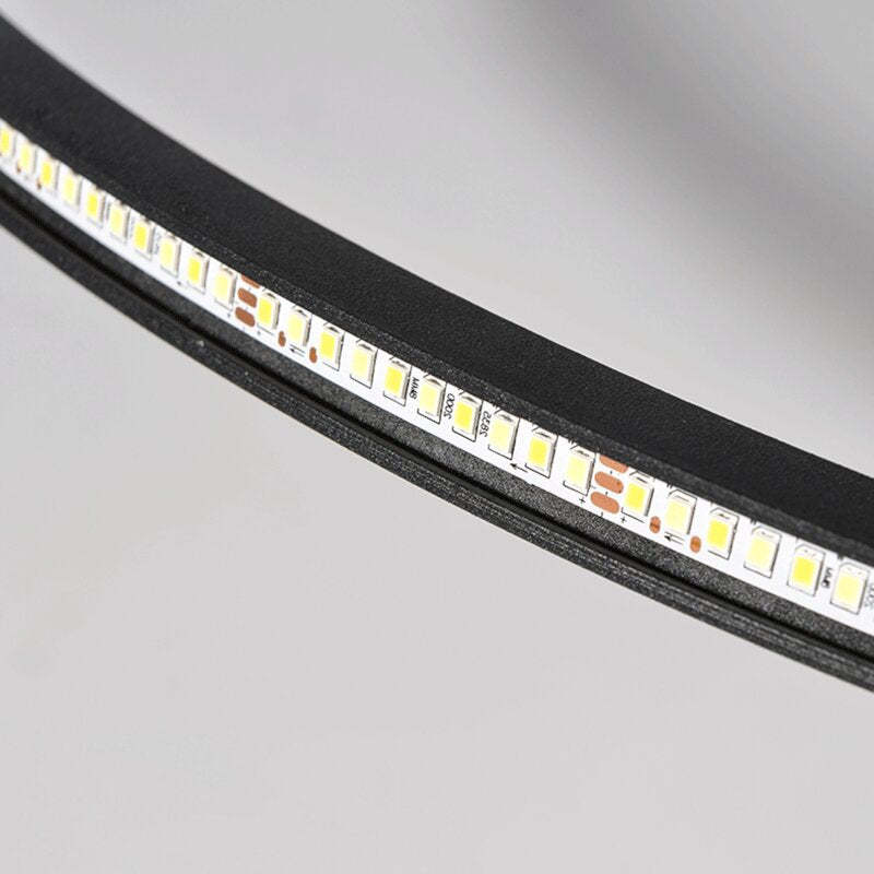 Quasso Modern Round LED Flush Mount Ceiling Light