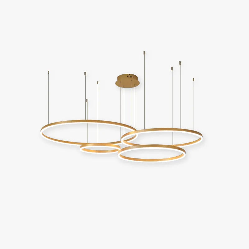 Remi Tri-Circle Linear Pendant Light