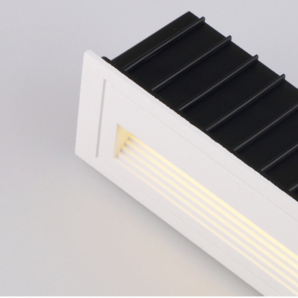 Ray Modern Square Metal Outdoor Deck & Step Light - Black