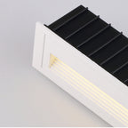 Ray Modern Square Metal Outdoor Deck & Step Light - Black