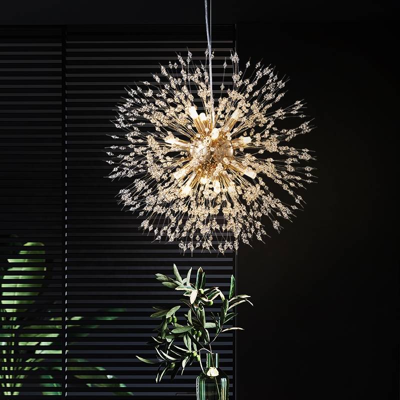 Kalia Vintage Dandelion Firework Pendant Light