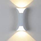 Noxel Curved LED Outdoor Wall Light