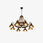 Epoch Vintage Industrial Rope Chandelier for Living Room Lighting