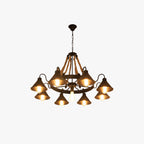 Epoch Vintage Industrial Rope Chandelier for Living Room Lighting