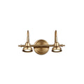 Tiffany Vintage Round Arc Vanity Wall Lamp, Gold, Bedroom