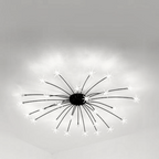 Arisha Art Deco Starry Flush-Mount Ceiling Light