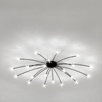 Arisha Art Deco Starry Flush-Mount Ceiling Light