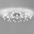 Arisha Art Deco Starry Flush-Mount Ceiling Light