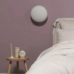 Valentina Modern Globe-Shaped LED Vanity Wall Lamp, Metal & Glass