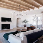 Silva Vintage Retro Metal Elegant Chandeliers Living Room