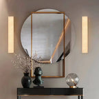 Ayen Modern Rectangular Outdoor Wall Lamp - White