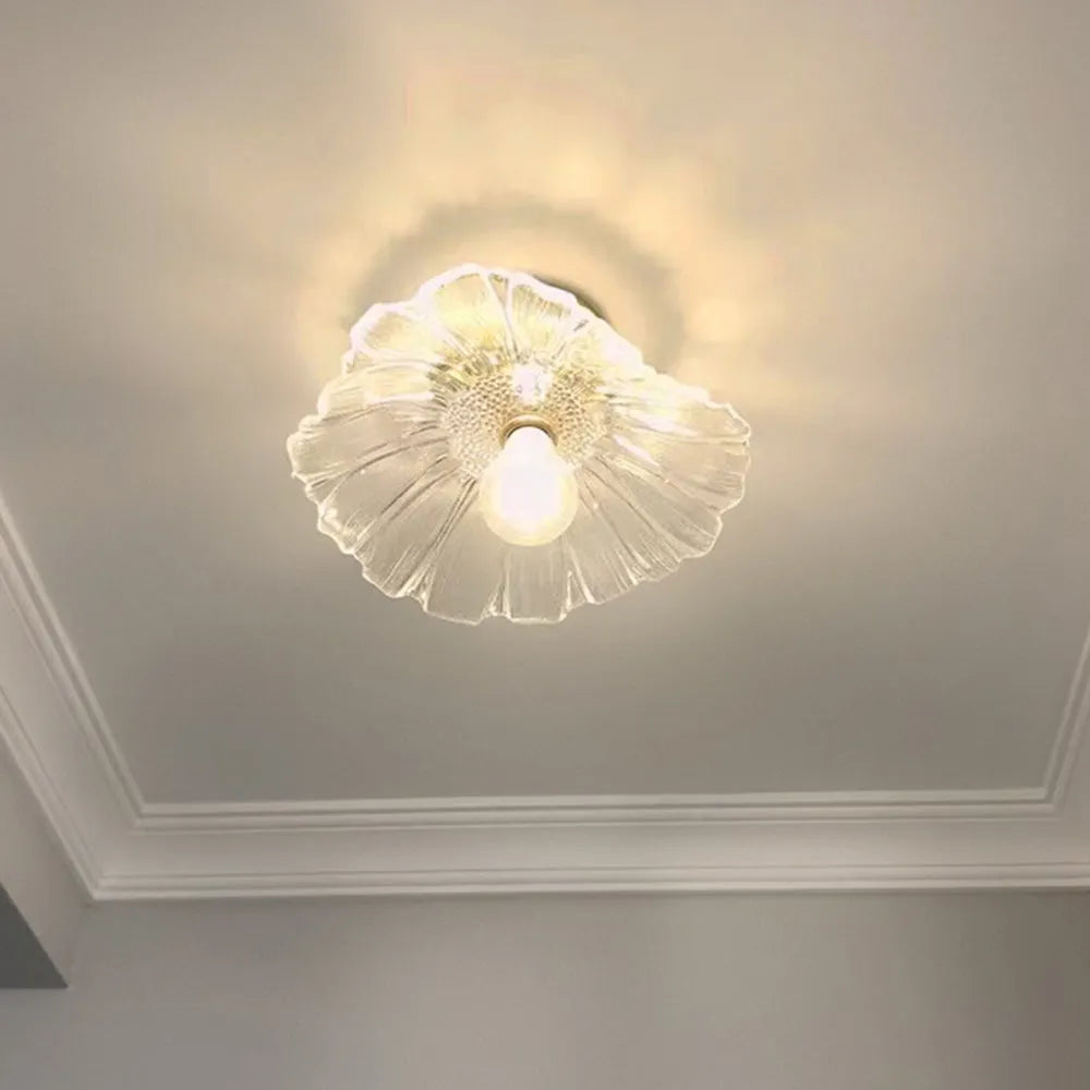 Calia Flower Glass Pendant & Ceiling Light