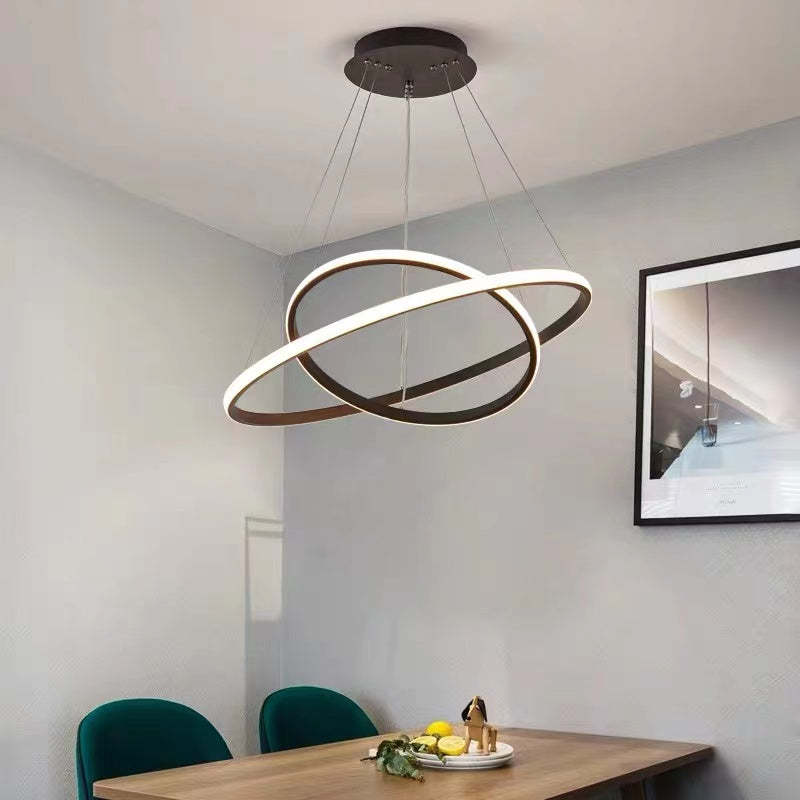 Zin Modern Ring Pendant Light, 2/3/4 Rings
