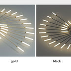 Wesley Modern Firework LED Ceiling Light