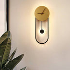 Arisha Nordic Wall Clock Lamp