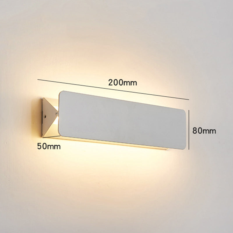 Arisha Rotatable LED Indoor Metal Wall Lamp - White