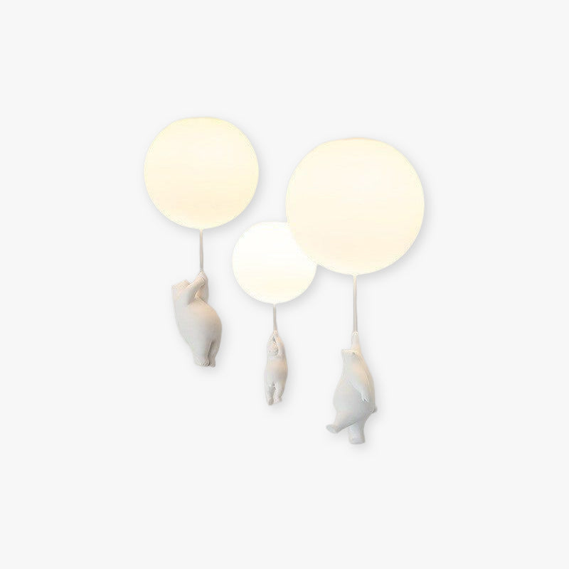 Bear Balloon Pendant & Ceiling Light