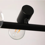 Epoch Vintage LED Chandelier Black Metal Dining/Living Room/Bar