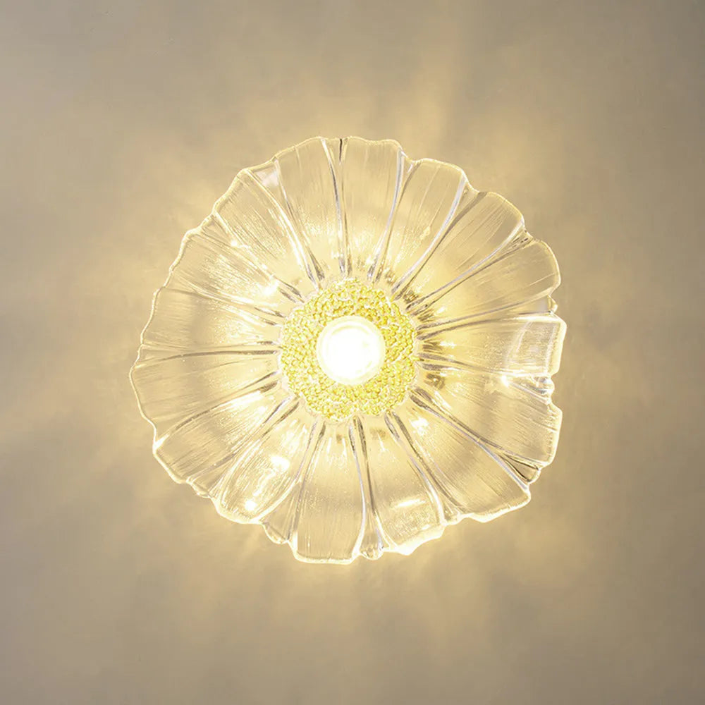 Calia Flower Glass Pendant & Ceiling Light