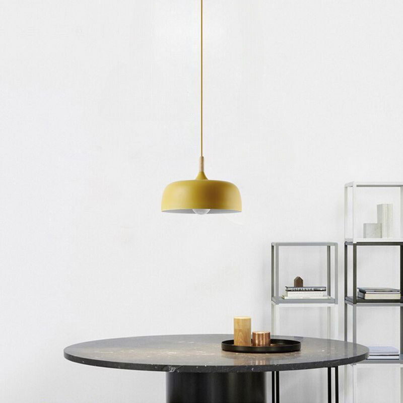 Aria  Modern Pendant Light Dome Macaron  Dining Room