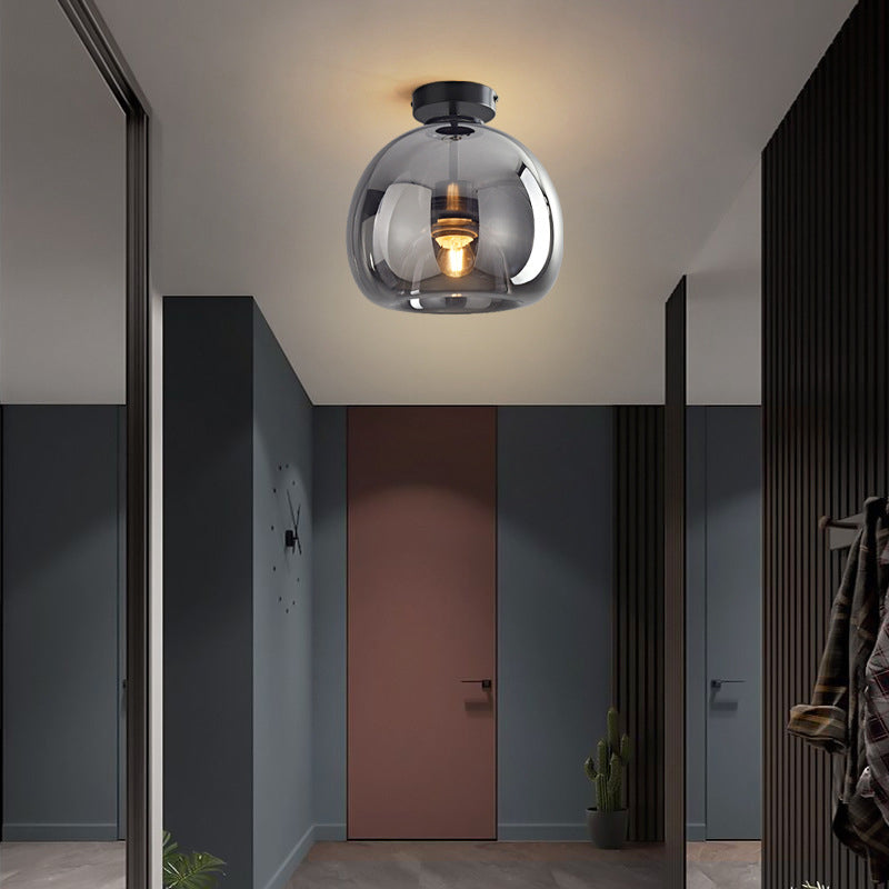 Rhea Glass Convertible Ceiling Light
