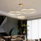 Remi Tri-Circle Linear Pendant Light