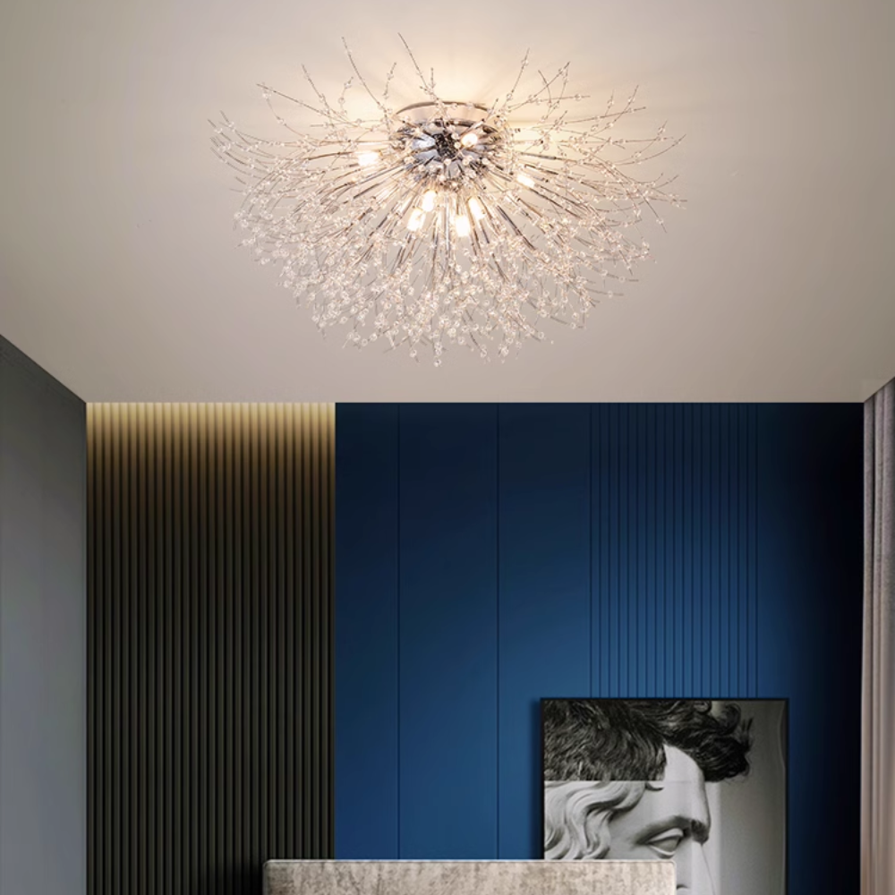 Kalia Vintage Dandelion Firework Pendant Light