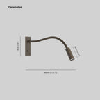 Vynex Minimalist Adjustable Reading Wall Spotlight