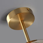 Rhea Glass Convertible Ceiling Light