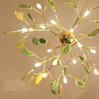 Aria Agate Colourful Chandelier for Bedroom or Living Room