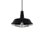 Epoch Rustic Industrial Pendant Light Shade - Black