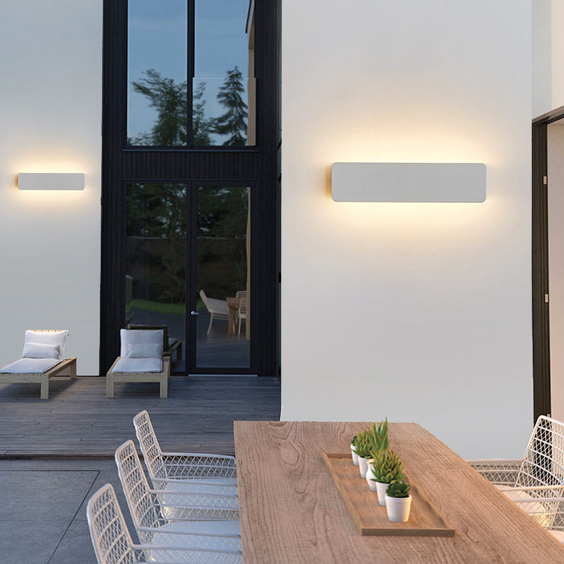 Arisha Rotatable LED Indoor Metal Wall Lamp - White