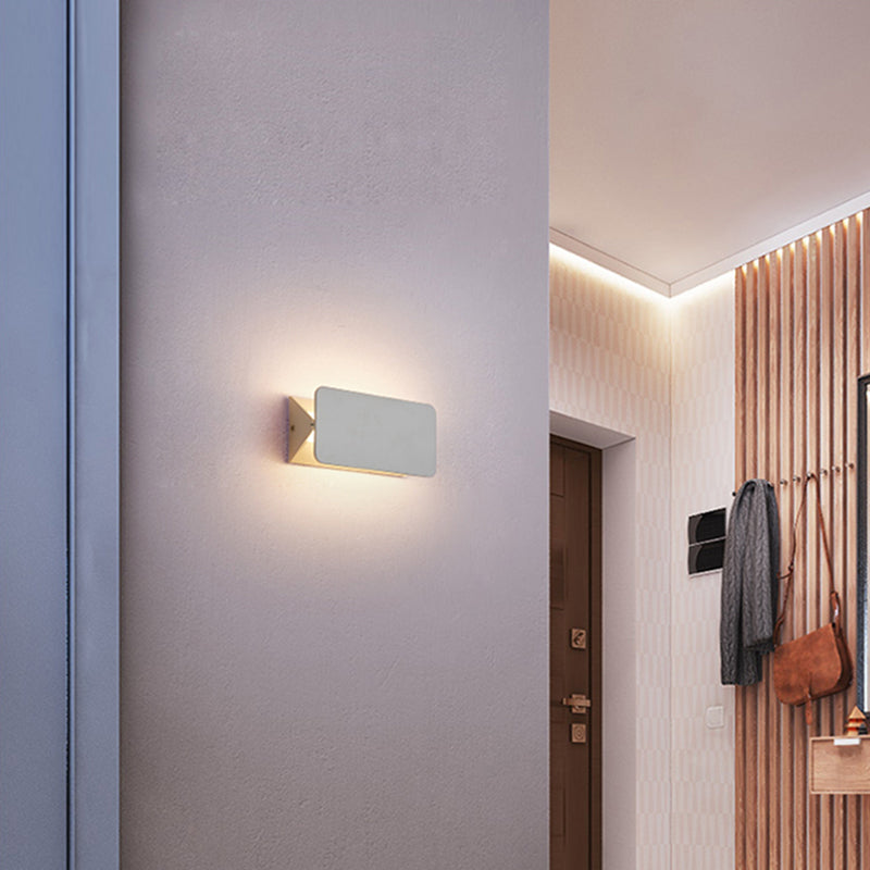 Arisha Rotatable LED Indoor Metal Wall Lamp - White