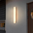 Ayen Modern Rectangular Outdoor Wall Lamp - White