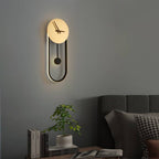 Arisha Nordic Wall Clock Lamp