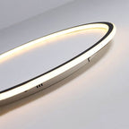 Quasso Modern Round LED Flush Mount Ceiling Light