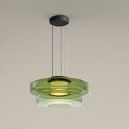 Jojo Multi-Tiered Glass Pendant Light