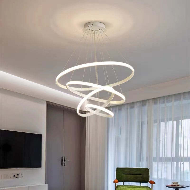 Zin Modern Ring Pendant Light, 2/3/4 Rings