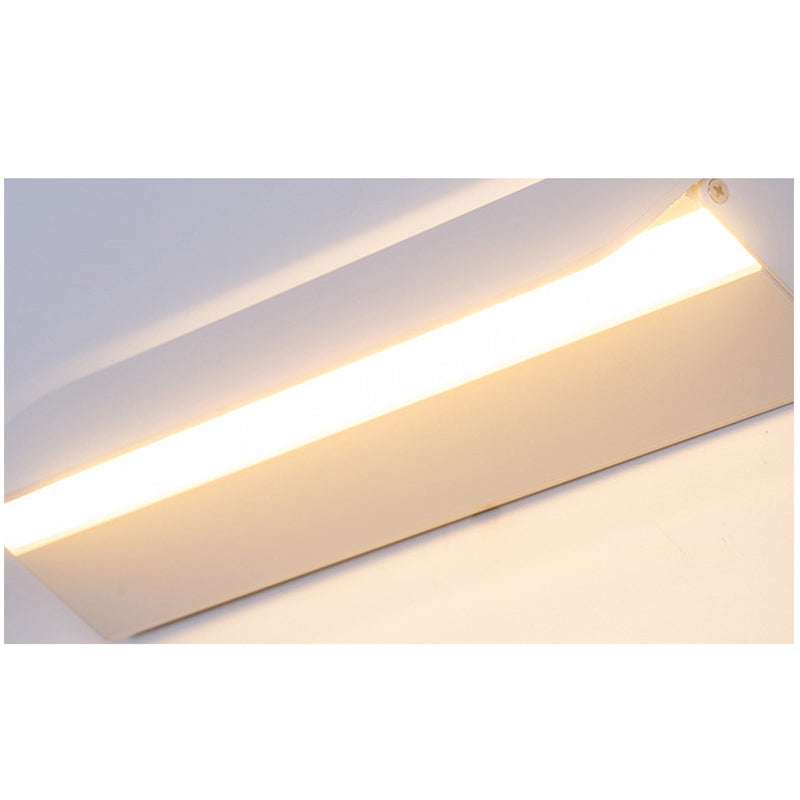 Arisha Rotatable LED Indoor Metal Wall Lamp - White