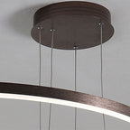Remi Tri-Circle Linear Pendant Light