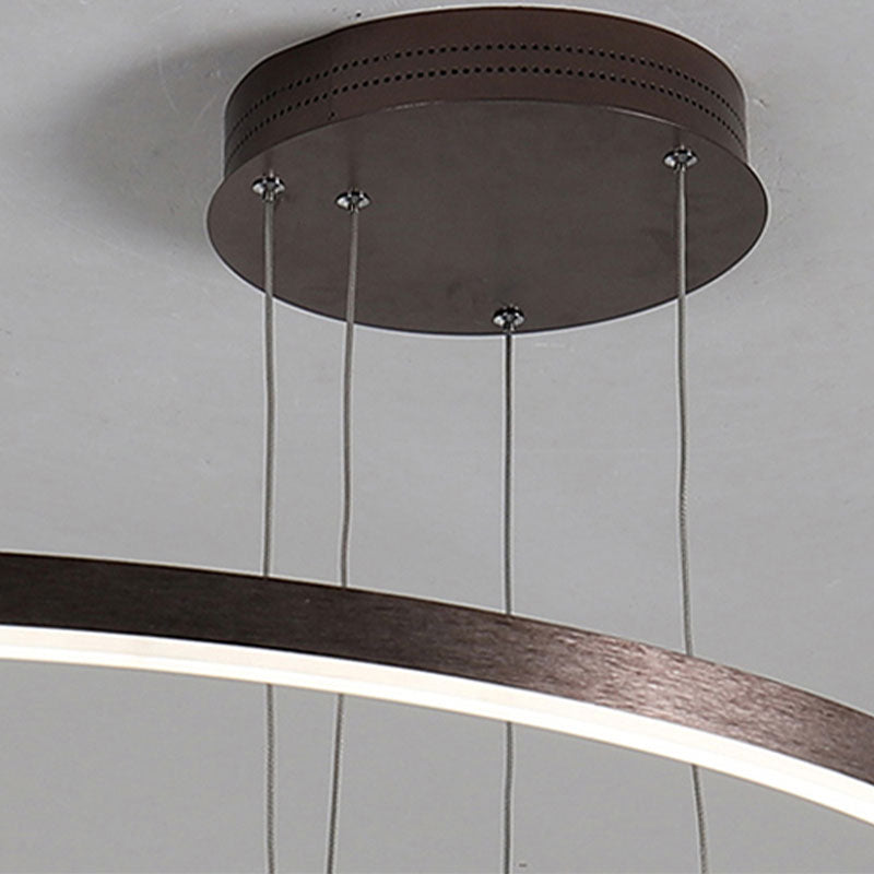 Remi Tri-Circle Linear Pendant Light
