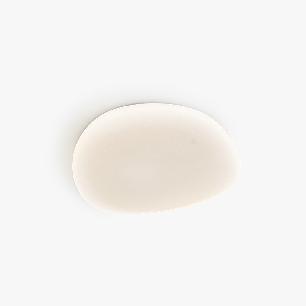 Sayu Pebble-Shaped Flush-Mount Ceiling Light