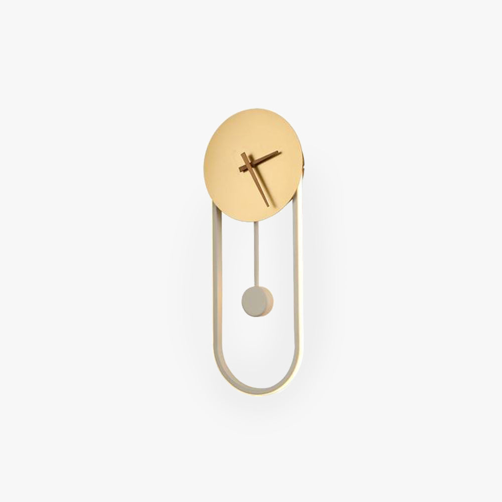 Arisha Nordic Wall Clock Lamp