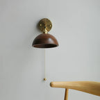 Eira Vintage Wall Sconce with Pull-Chain Switch