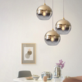 Brina Gradient Frosted Balloon Pendant Light