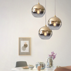 Brina Gradient Frosted Balloon Pendant Light