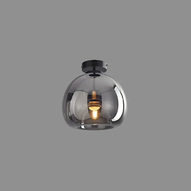 Rhea Glass Convertible Ceiling Light